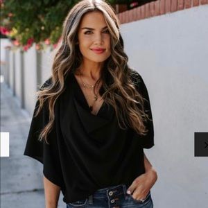 Vici black Elton blouse